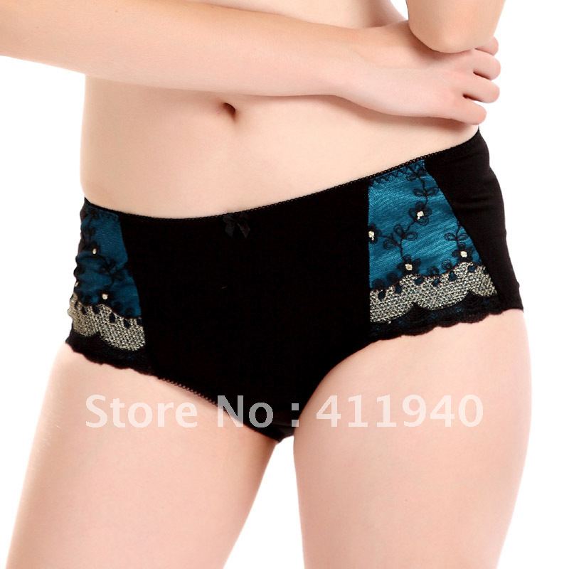 Free shipping, QIANNAIMEI women's underwear luxury sexy comfortable panties