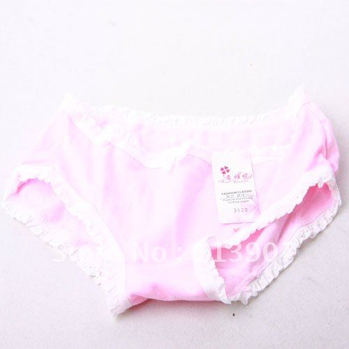 Free shipping Rainbow panties underwear briefs 7day week sexy underwear Pink