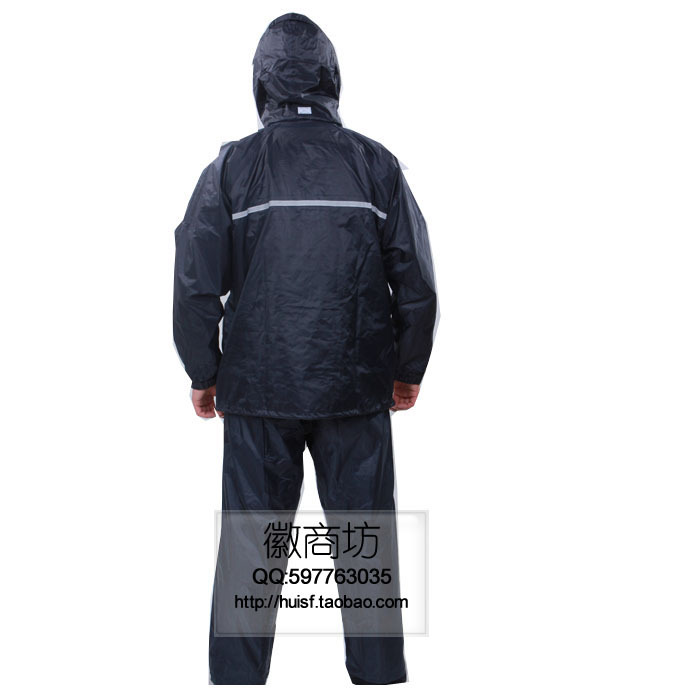 free shipping Raincoat set n211-2a split raincoat belt waterproof bag