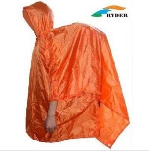 (Free Shipping)RDRC-012 3 Function 210T Polyester Backpack Raincoat