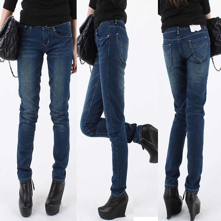 FREE SHIPPING! Retail and Wholesale! micro elastic spring and autumn Classic fashion jeans (230) 26-30