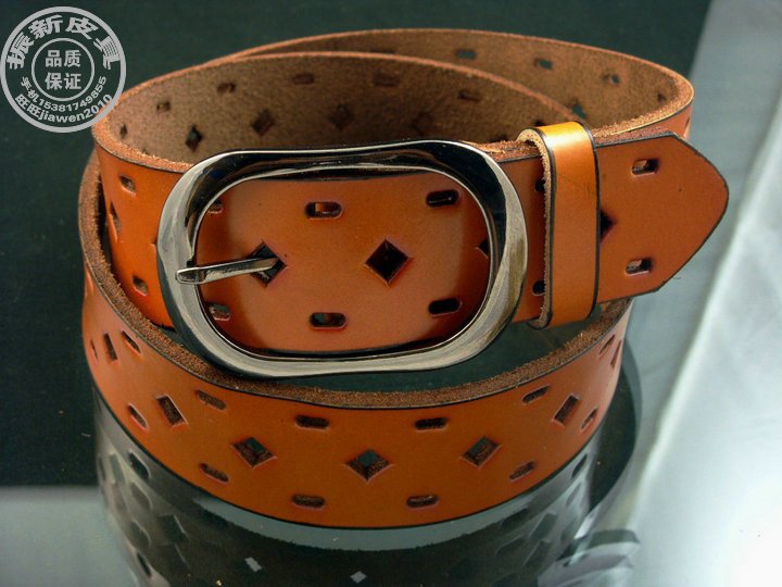 free shipping ,retail, wholesale men/women genuine leather belt,lady cow leather hollow out belts