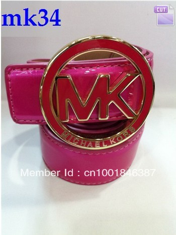 Free shipping  Retail&Wholesale Newly Style   Leather Women's MK  Belts Fashion MK Belt