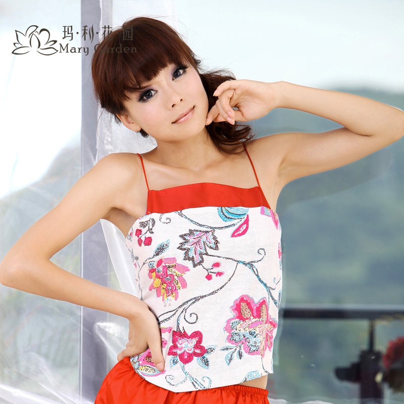 Free shipping Reversible huwei 100% cotton sexy vintage adult women's bellyached underwear sleepwear