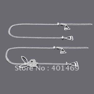 Free shipping rhinestone bra shoulder straps accessory