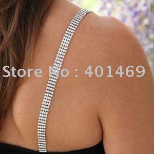 Free shipping  rhinestone bra strap jewelry accessories