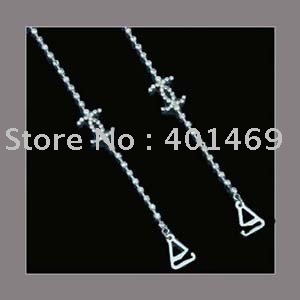 Free shipping rhinestone fashion charm bra straps jewelry