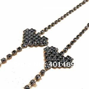 Free shipping rhinestone underwear bra shoulder straps