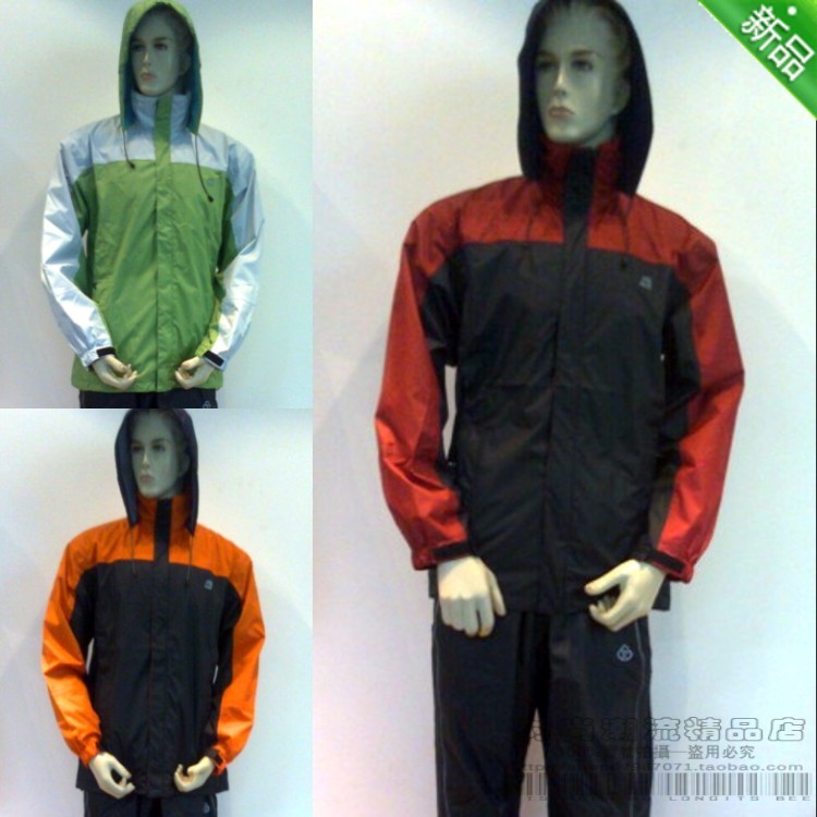 free shipping Ride Burberry rain pants set crane bicycle outdoor raincoat hiking split thickening rain gear