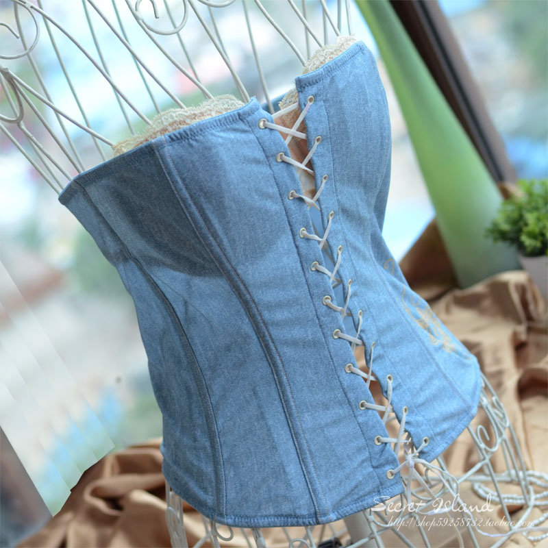 Free shipping! Romantic Sky Blue fashion milk, silk normic smooth soft cup body shaping cummerbund vest