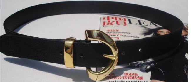 Free shipping Rose gold buckle women's genuine leather strap Women fashion belt women's all-match belt decoration cummerbund