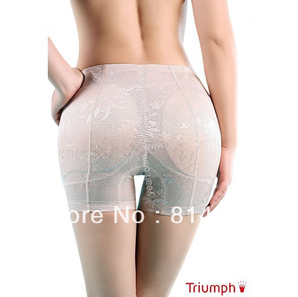 Free shipping seamless Bottoms Up underwear(bottom hip pad panty,sexy lingerie,buttock up panty