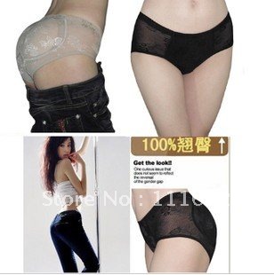 FREE SHIPPING seamless Bottoms Up underwear(bottom hip pad panty,sexy lingerie,buttock up panty,Body Shaping Underwear n-61507)