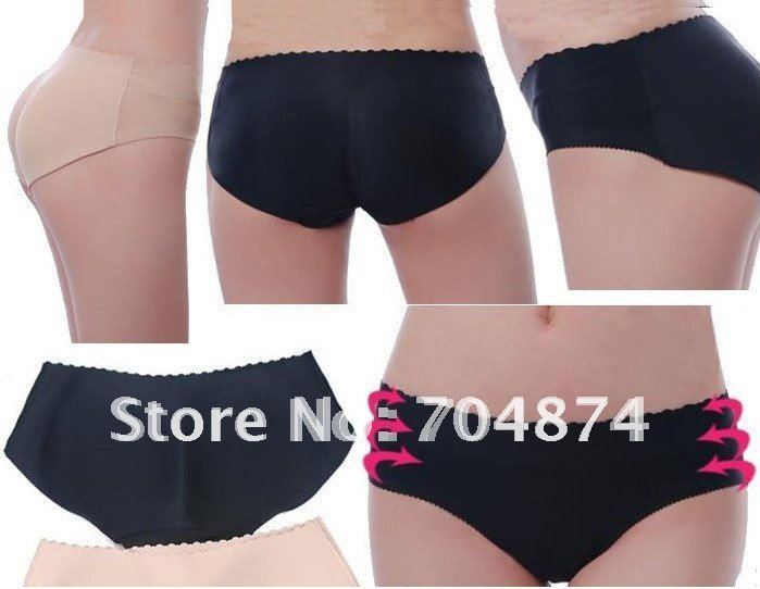 FREE SHIPPING seamless Bottoms Up underwear(bottom pad panty,sexy lingerie,buttock up panty,Body Shaping Underwear)