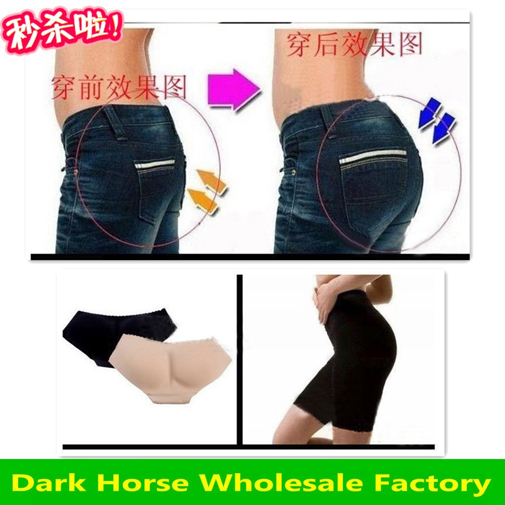 FREE SHIPPING seamless Bottoms Up underwear(bottom pad panty,sexy lingerie,buttock up panty,Body Shaping Underwear)