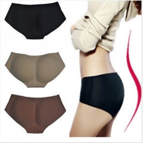 Free Shipping  seamless Bottoms Up underwear(bottom pad panty,sexy lingerie,buttock up panty,Body Shaping Underwear/ UD-012