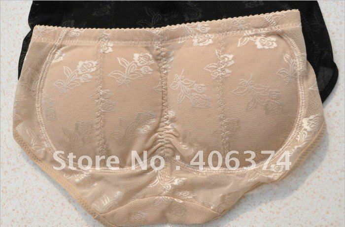 Free shipping+seamless Bottoms Up underwear(bottom pad panty,sexy underwear,sexy lingerie,buttock up panty,Body Shaping Underwea