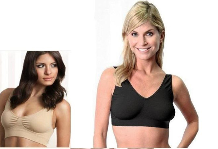 Free shipping Seamless bra BODY SHAPER Push Up BREAST RHONDA SHEAR 3pcs of 1lot Genie Bra