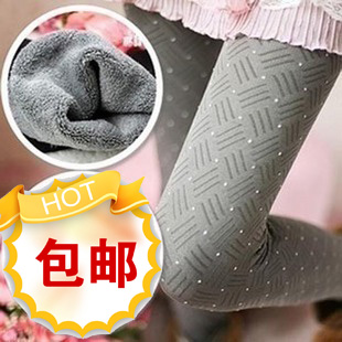 free shipping Secret pocket dot thickening stockings basic all-match rompers socks