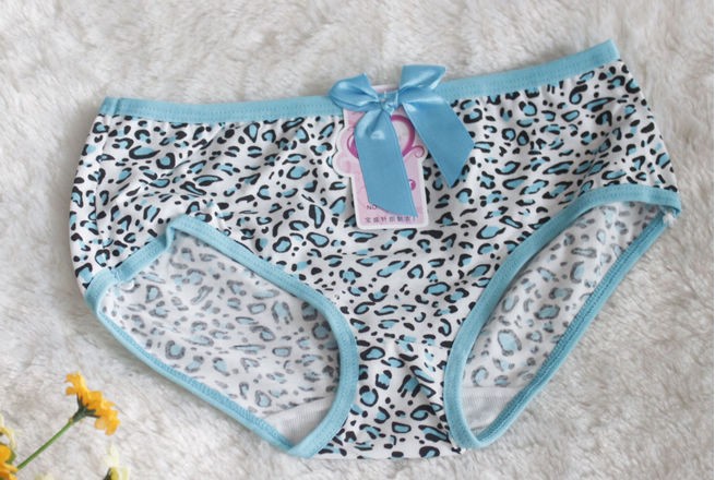 Free Shipping Sexy black panty Leopard  lingerie panties women's underwear ladies' briefs