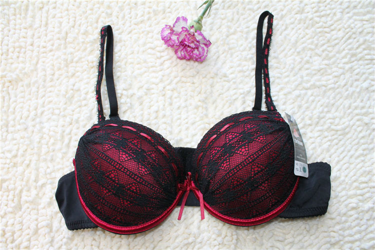 Free shipping sexy bras for women floral push up bra