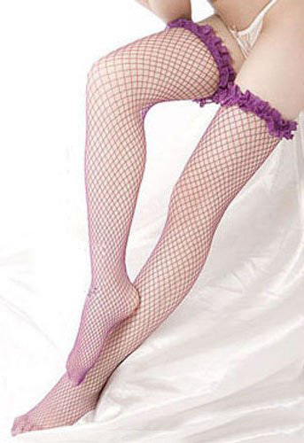 Free Shipping  Sexy Bundle Of Mesh Lace Thigh Straight Socks Stockings