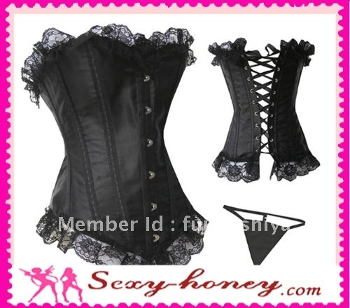 Free Shipping!Sexy Corset, Lingerie Wholesales,Body Lift Shaper,Brocade Corset