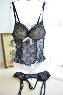 Free shipping!Sexy lace body clothing transparent a garter belt clip women's tight underwear