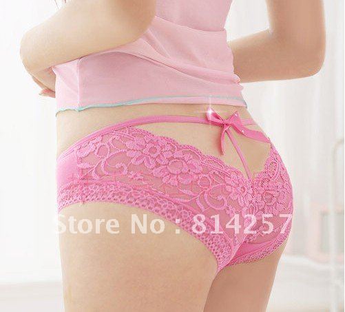 free shipping sexy Lace Cozy ladies thong lingerie Panties Briefs Underwear