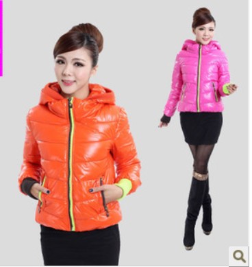 Free shipping short design slim down cotton wadded jacket Women  cotton-padded jacket