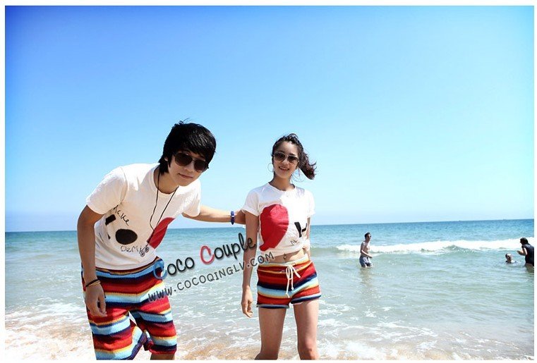 Free shipping Shorts,Year's most lovable couple shorts,beach shorts.