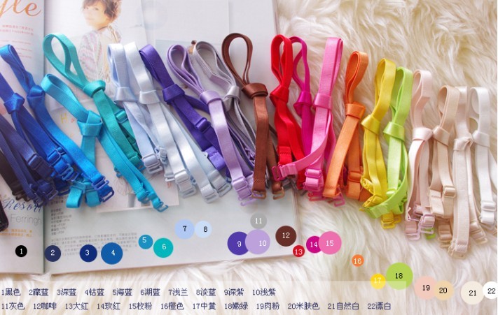 free shipping Shoulder strap bra with summer underwear pectoral girdle belt candy color underwear ar3