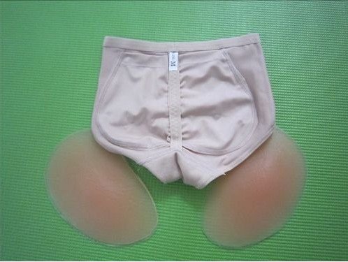 Free Shipping Silicone Hip Up Girdle(bottom pad panty,sexy lingerie,buttock up panty,Body Shaping