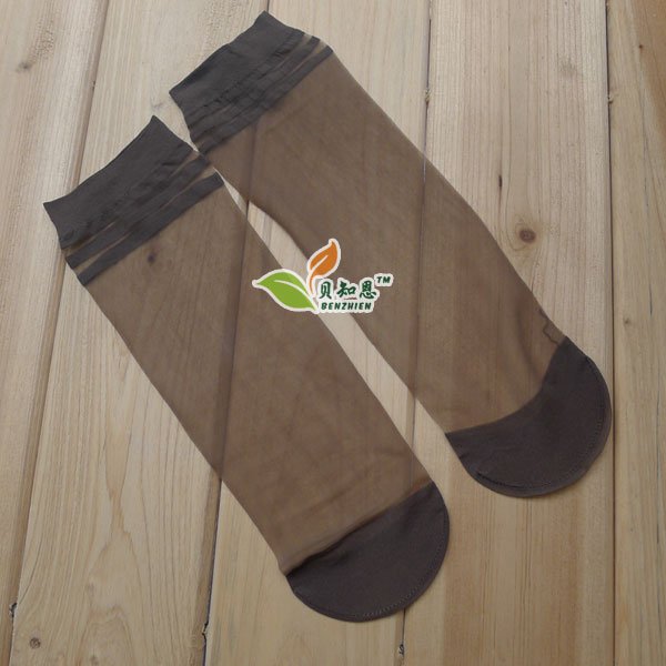 Free Shipping Silk Socks Transparent Ultra-thin  Women's socks  Core Spun Spandex Lady's socks
