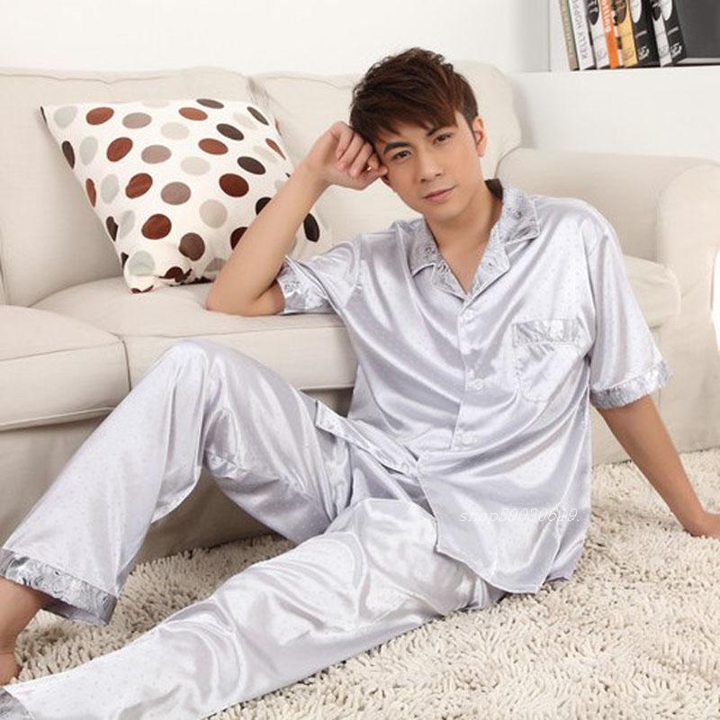 free shipping Sleepwear male summer spring and summer short-sleeve spring and autumn 2012 lounge a440 dropshipping