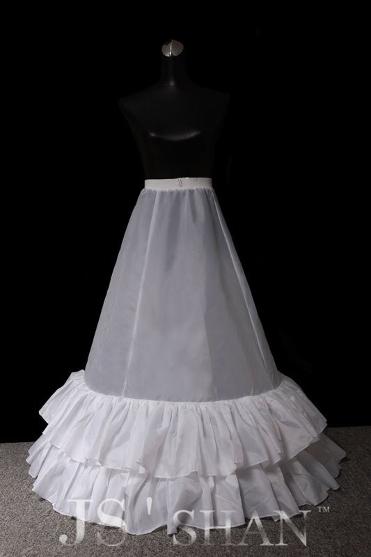Free shipping slim  lady Charming Comfortable 2-Hoop Wedding and party dress petticoat