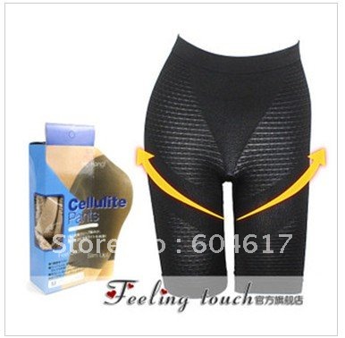 Free Shipping Slim Pants Slimming Underwear Body Shaper Leg Shape Slender Legs Fat Burning