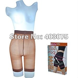 Free Shipping Slimming Pants Calories Body Shaping Pants Anti Cellulite Burn Fat Body Shaping Undergarment 100pcs/lot