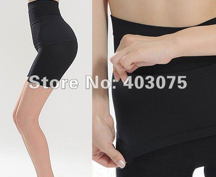 Free Shipping Slimming Pants Calories Body Shaping Pants Anti Cellulite Burn Fat Body Shaping Undergarment 50pcs/lot