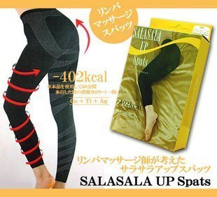 Free shipping Slimming pants leggings body shaping sleep calorie OFF salasala up pant sleep trousers 50pcs/lot