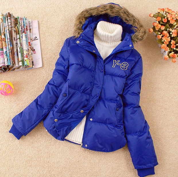 Free Shipping Small school wear women's pink short thick down cotton-padded jacket wadded jacket aozi outerwear