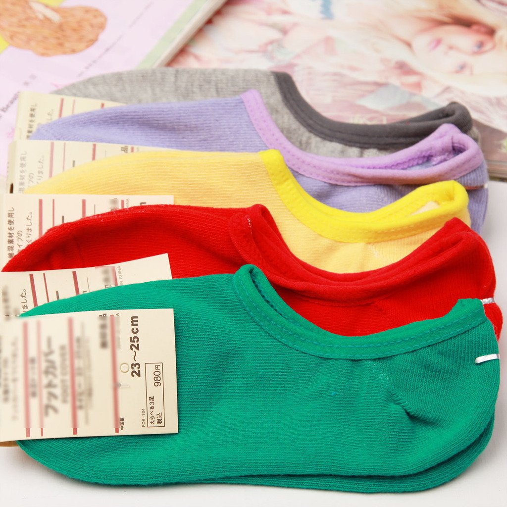 Free shipping! Sock slippers 100% cotton cute sock lovers socks