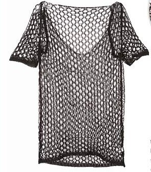 Free Shipping, Soft knitted shirt top 118021
