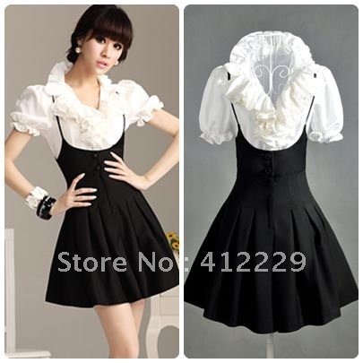 Free shipping solid ruffles sleeveless strap pockets ladies skirt Jumpsuits & Rompers 2012 new fashion