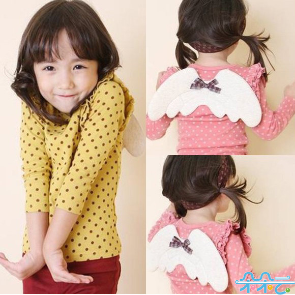free shipping Spring and autumn children's clothing female child dot 100% cotton top child basic shirt for children baby coat