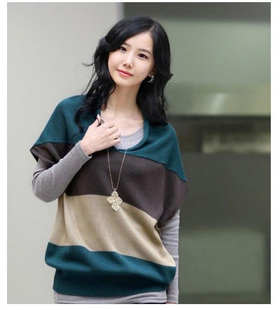 Free shipping Spring and autumn new arrival 2012 spring and autumn women's sweater outerwear plus size pullover top
