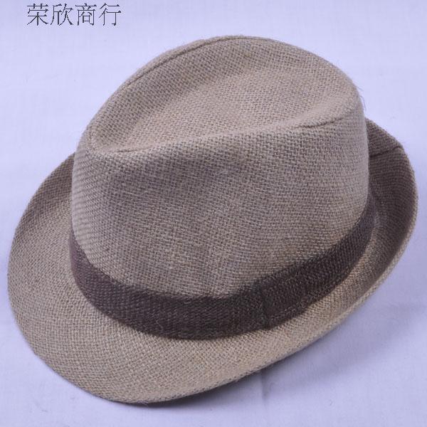 Free Shipping Spring and autumn sun-shading hat natural fluid strawhat flat jazz hat