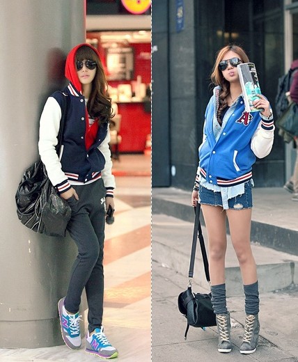 Free shipping Spring and autumn women's baseball uniform jacket casual baseball outerwear wholesale