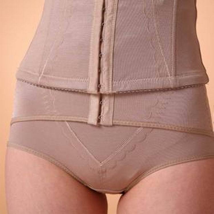 Free shipping Spring and summer bamboo butt-lifting high waist pants belt cummerbund body shaping pants