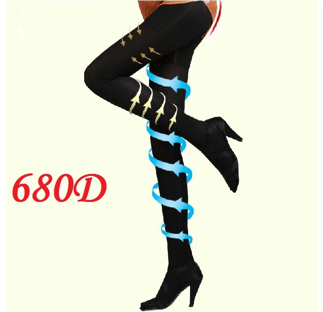 Free Shipping Spring/Summer design ~ 680D Lycra Pantyhose Stovepipe Socks Medical Compression Pressure Tights Leggings